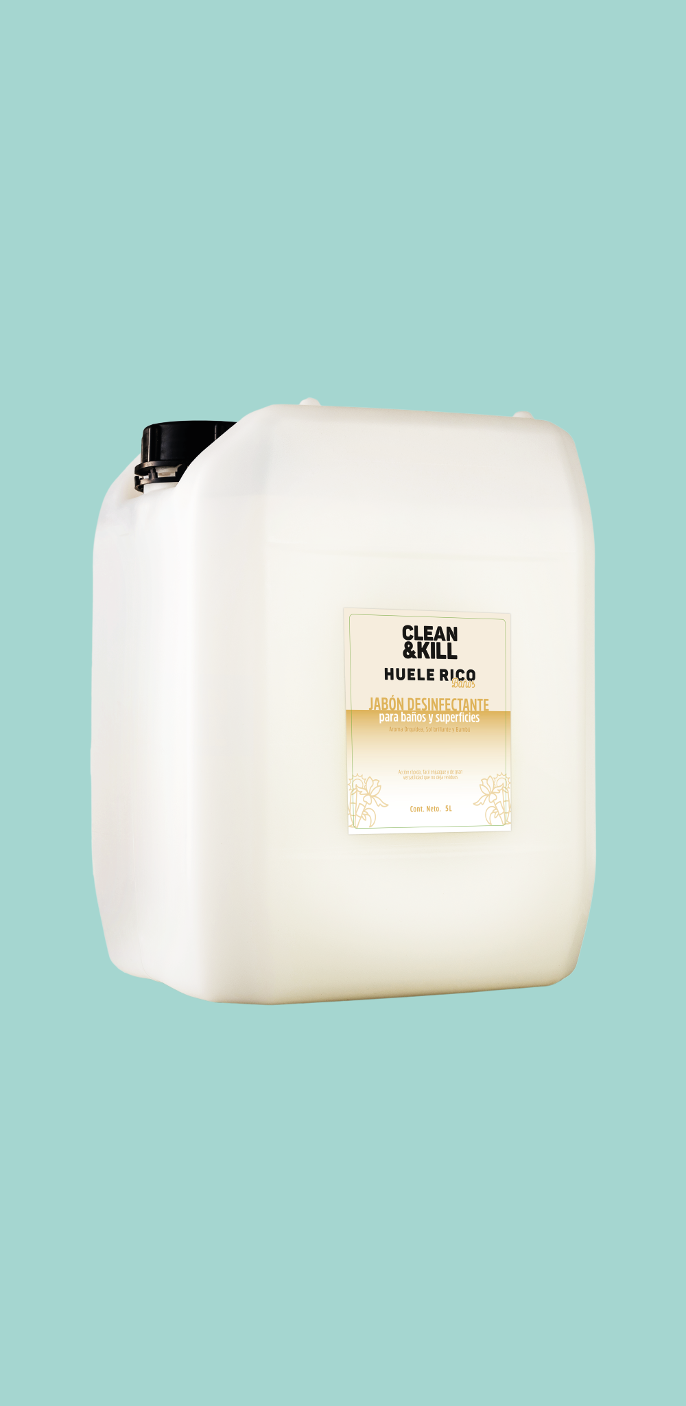 BAÑOS Y SUPERFICIES HUELE RICO 5L