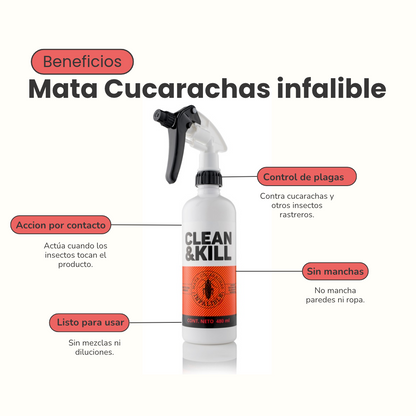 MATA CUCARACHAS INFALIBLE 1L