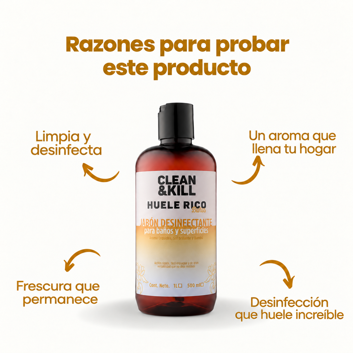 BAÑOS Y SUPERFICIES HUELE RICO 1L