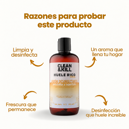BAÑOS Y SUPERFICIES HUELE RICO 1L