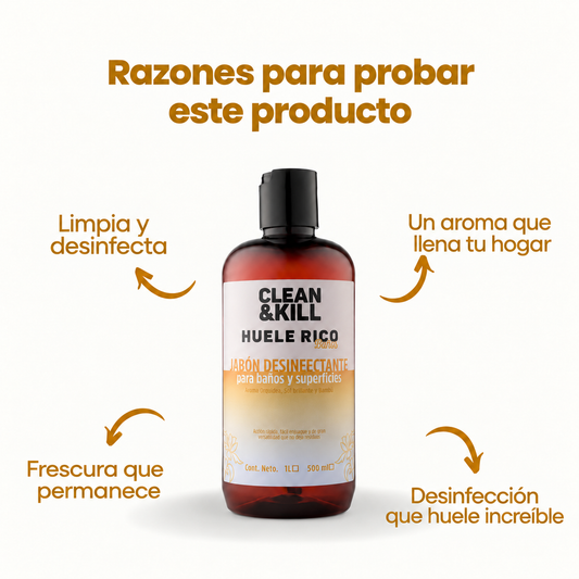 BAÑOS Y SUPERFICIES HUELE RICO 5L