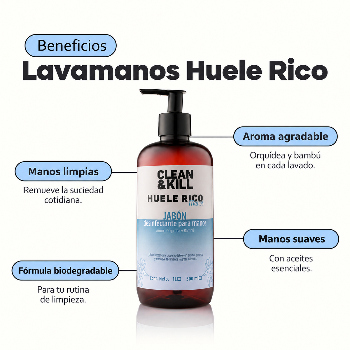 LAVAMANOS HUELE RICO 1L